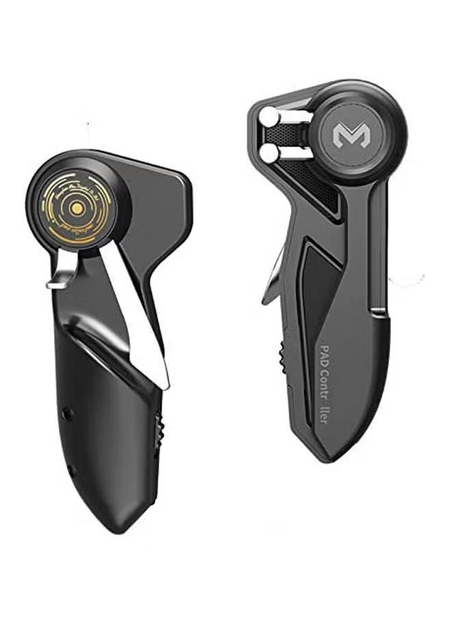 Memo Wireless Tablet Controller with 4 Triggers – 6 Finger Operation, Sensitive Shoot & Aim Triggers, Gamepad Grip, Perfect for PUBG, Mobile Games, and Tablets, Adjustable, High-Precision - Image 1