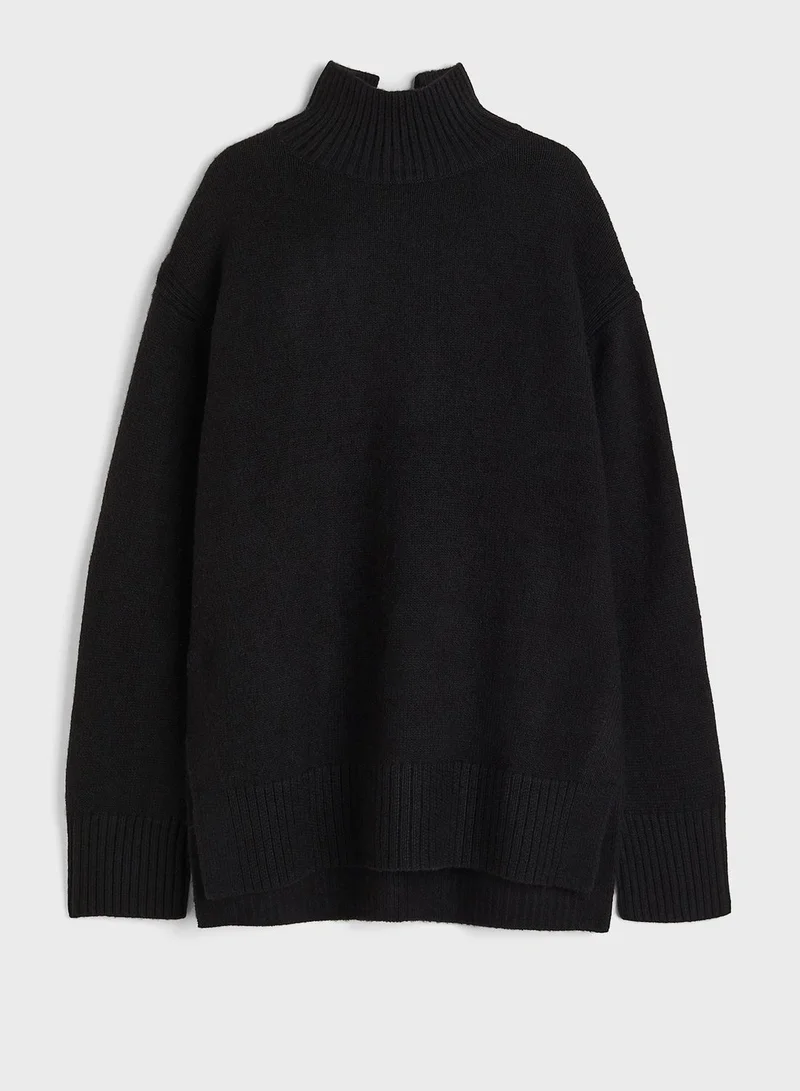 H&M Polo Neck Oversied Sweater