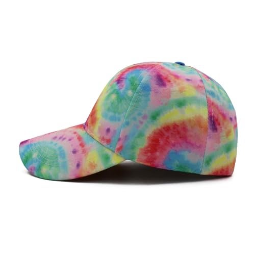 VRITRAZ Cotton Comfortable Adult Caps for Women (Smoke Multi) - Image 4