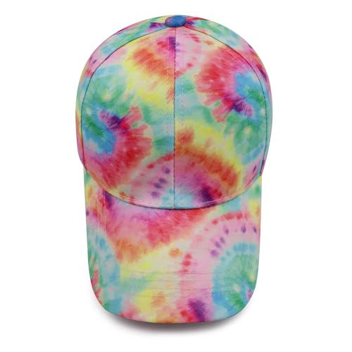 VRITRAZ Cotton Comfortable Adult Caps for Women (Smoke Multi) - Image 5