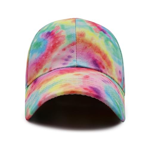 VRITRAZ Cotton Comfortable Adult Caps for Women (Smoke Multi) - Image 3