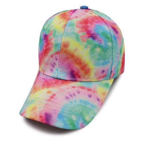 VRITRAZ Cotton Comfortable Adult Caps for Women (Smoke Multi) - Image 2