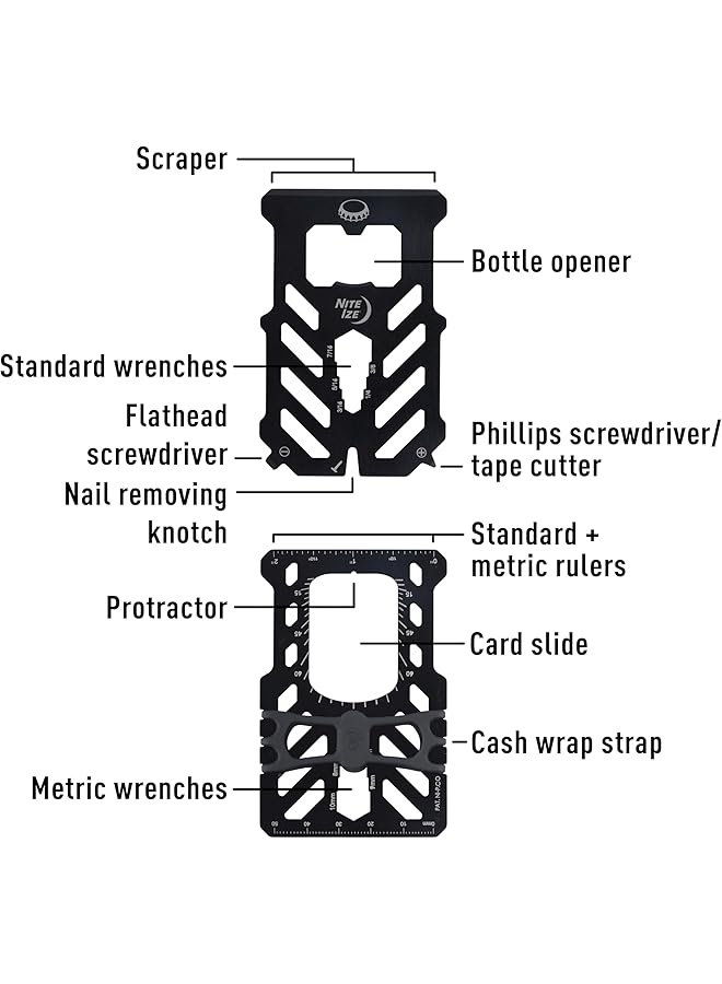NITE IZE Financial Tool Rfid Blocking Wallet Black Fmtr 01 R7 - Image 4