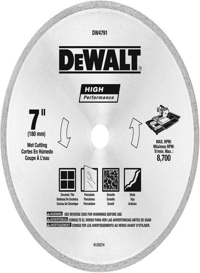 DEWALT DW4791 7-Inch Tile Blade - Image 1