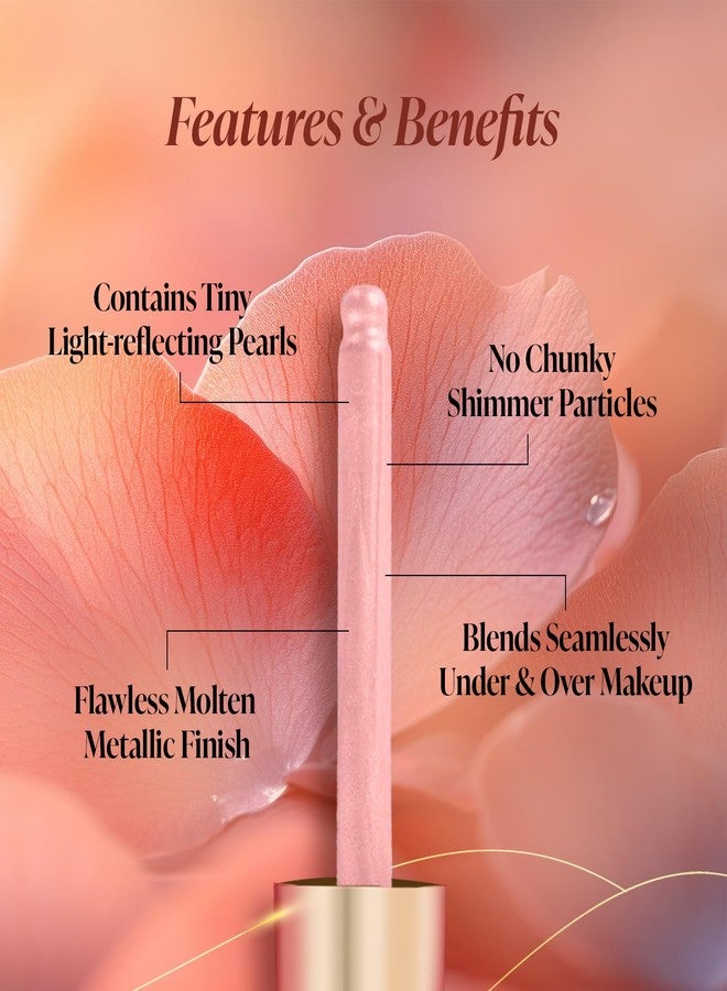 Facescanada FACES CANADA 3 in 1 Liquid Highlighter - Rose Gold 03, 18ml | Primer | Highlighter | Strobe Serum | Luminous Finish | Lightweight Formula | Hydrating | Long Lasting Glow | Easily Blendable - Image 3
