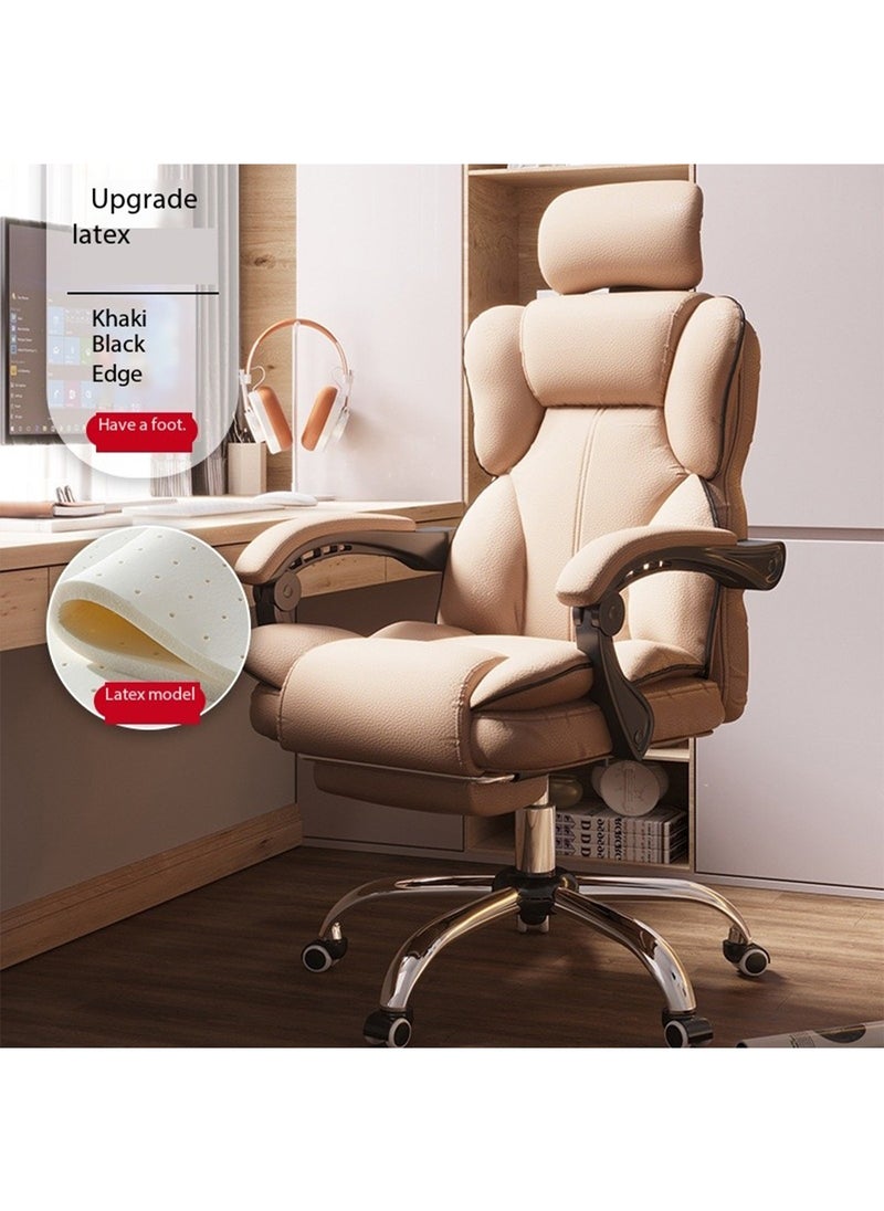 LIMOS - Gaming Office Chair High Back Ergonomic Desk Computer Chair with Lumbar Support Retractable Footrest Adjustable Swivel and Arm-Rest - Image 1