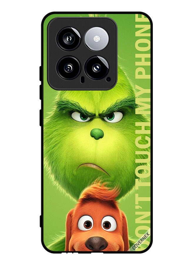 Covernex Protective Case Cover For Xiaomi 14 Don't Touch My Phone Angry - Image 1