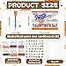 Gosodeny 30 Pack Basketball Party Favor Set with Mini Hoop Pens Keychains Stickers Exchange Cards and Gift Bags Bulk Gifts Sports Birthday Goodie Bag Fillers for Adult - Image 4