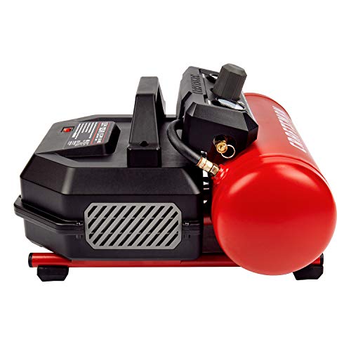 Craftsman Air Compressor 1.5 Gallon Portable, 3/4 HP, 1.5 CFM@90PSI, Max 125 PSI, Oil Free, Lightweight Air Compressor for DIY Workshop, Small Project - Image 5