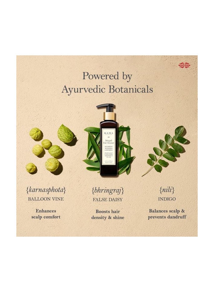 KAMA AYURVEDA BRGADI HAIR CLEANSER 200ML - Image 4