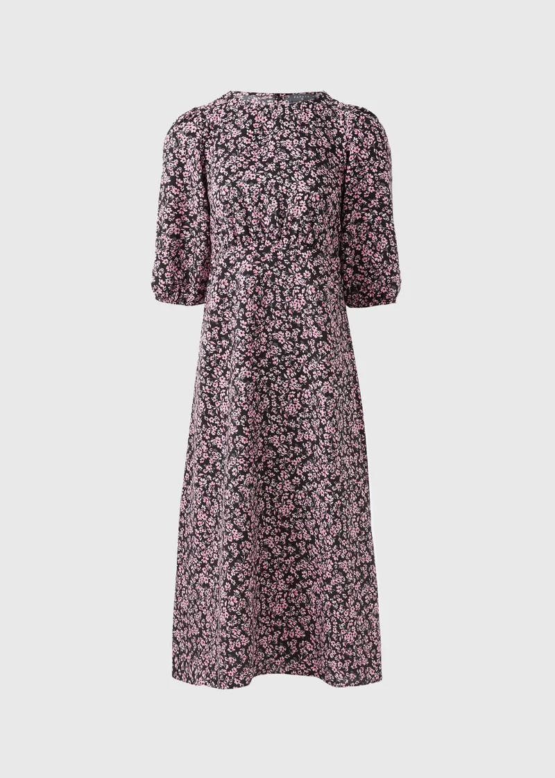 Matalan Floral Print Midi Dress