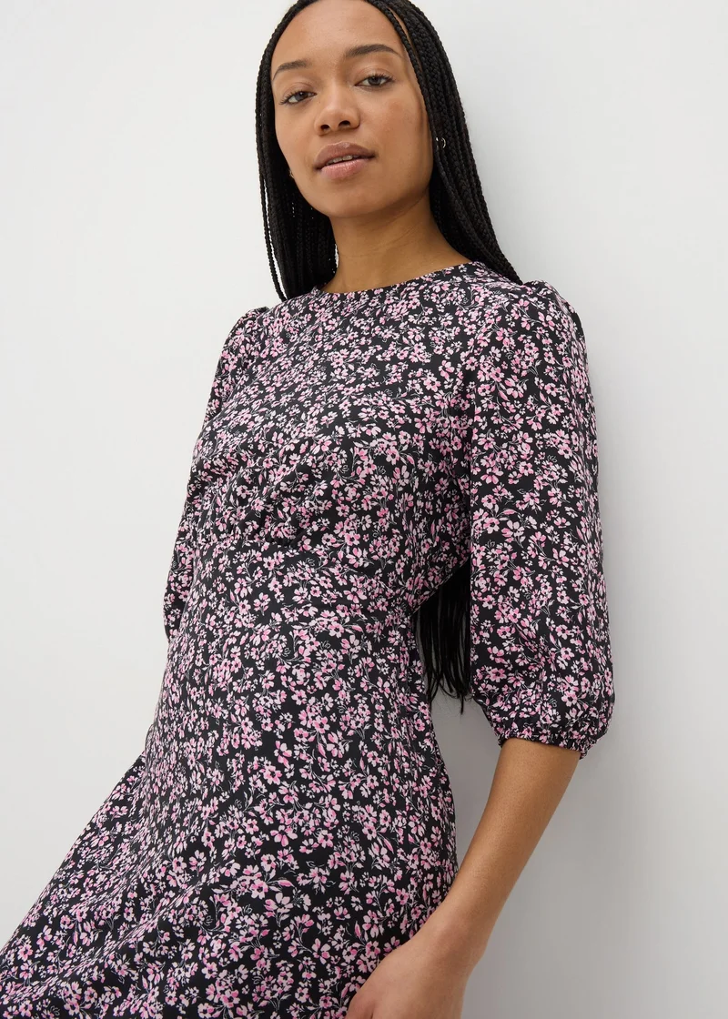 Matalan Floral Print Midi Dress