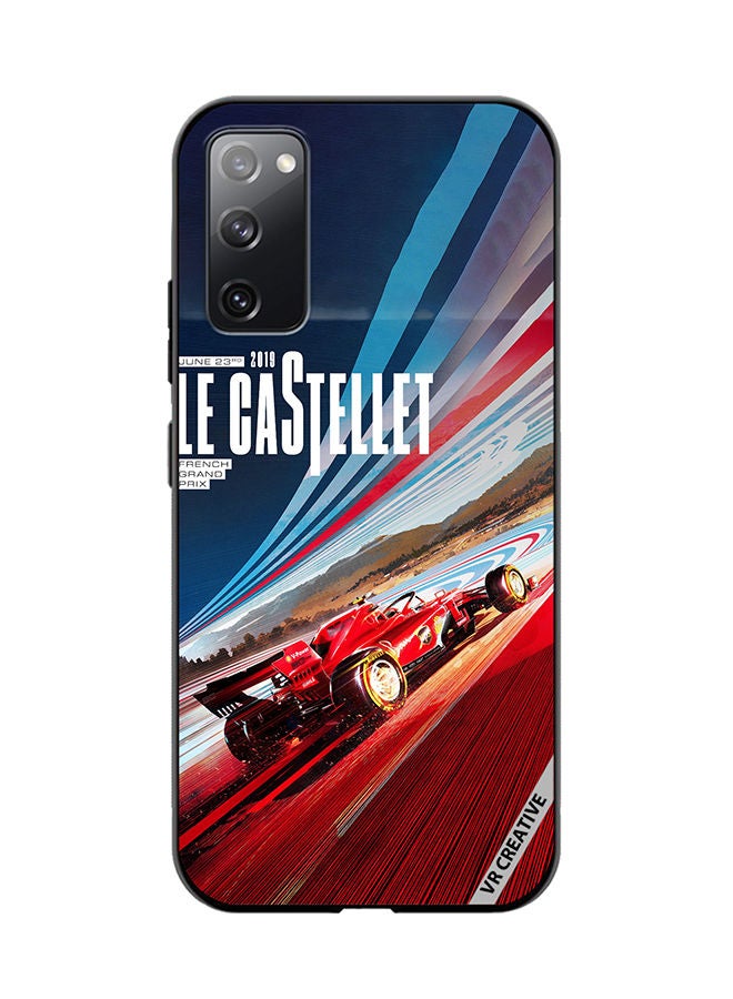 VR CREATIVE Protective Case Cover For Samsung Galaxy S20 FE 5G Laferari Design Multicolour - Image 1