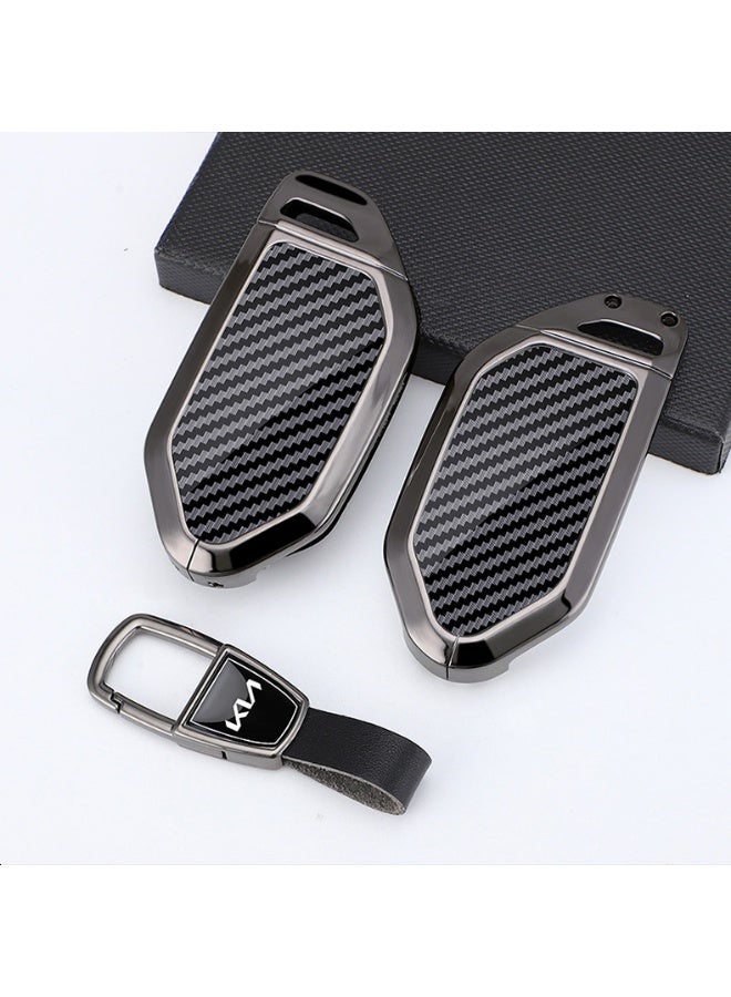 KIA Metal car key protective cover suitable for Kia K3, Saitus 24, EV5, Lion Platinum, Tuojie, Yi Run, KX3, Ao Run, Zhi Run, car key shell case - Image 2