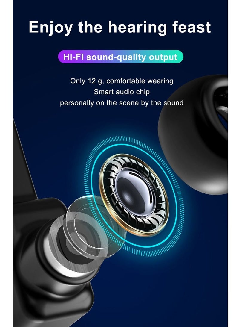 AROAQ T91 2 in 1 TWS Wireless Bluetooth Headset Smart Watch Men 1.4" Big DIY Screen Bluetooth 5.0 Headphone Fitness Tracker Smartwatch Gold - Image 4