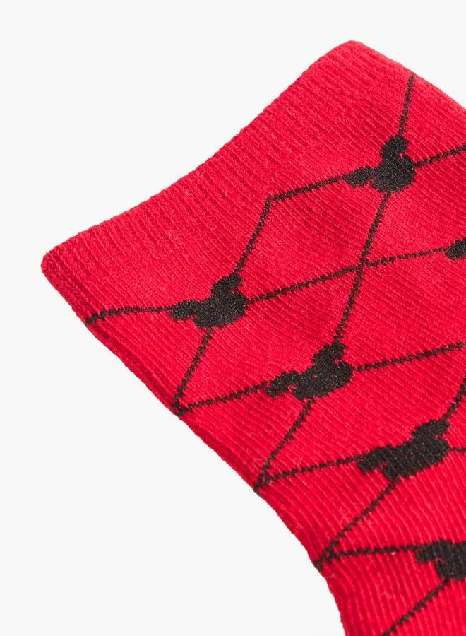 SP Characters  Pack of 3 Quarter Crew Length Socks for Women | Best Price UAE