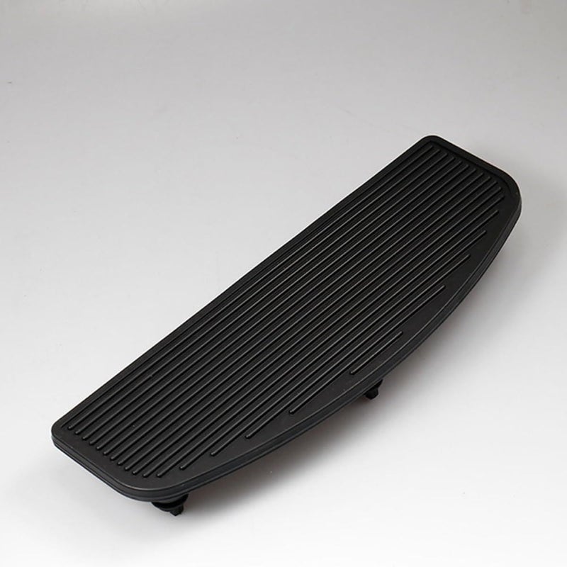 Universal Motorcycle Wide Anti Slip Rubber Foot Pegs Pair Front Mounted Replacement Pads - Image 5