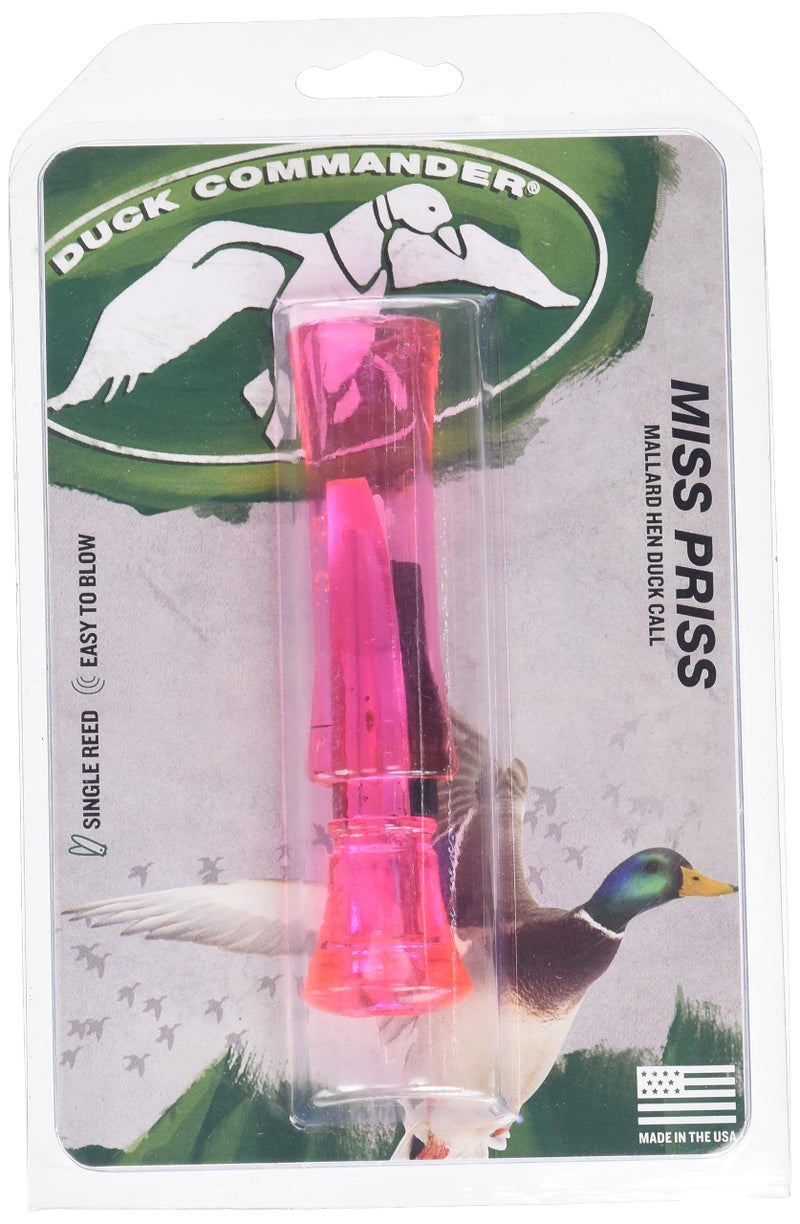 Duck Commander Specialty Duck Calls - Miss Priss Single Reed Call - Easy-to-Blow, Raspy Mallard Hen Call, Polycarbonate Design - Waterfowl Hunting - Image 2