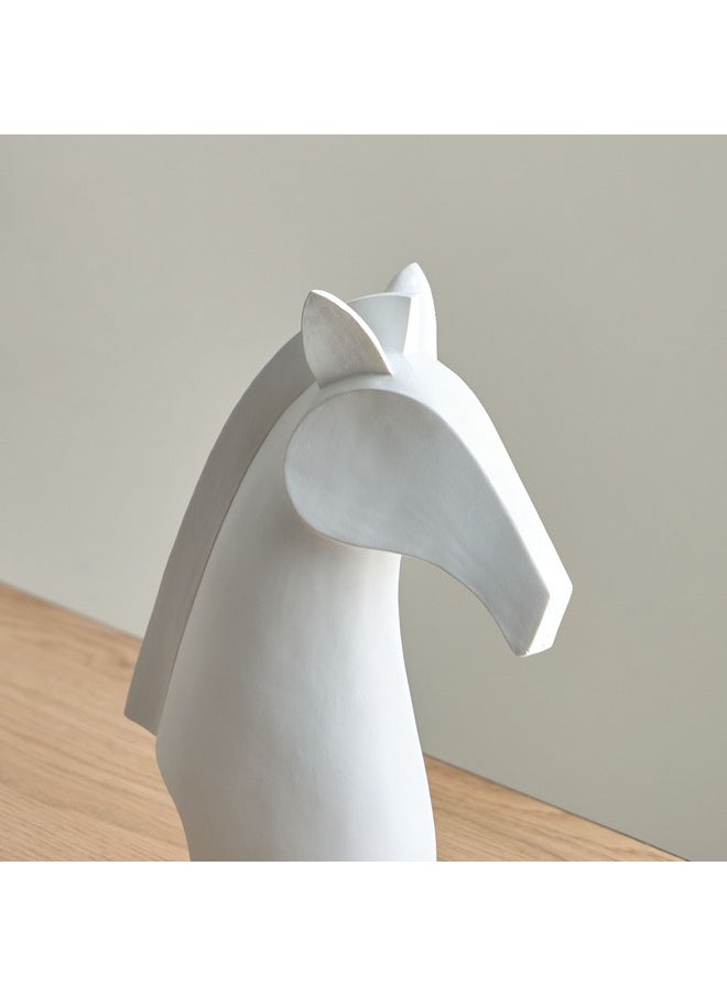 Home Box - Wren Polyresin Horse Head Decorative Accent 16 x 22 x 7 cm - Image 1