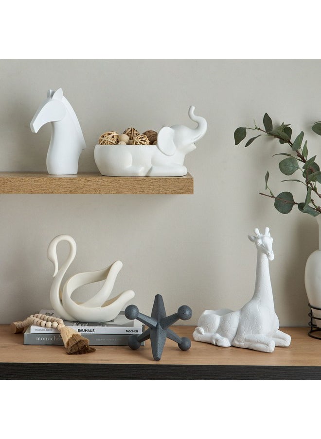 Home Box - Wren Polyresin Horse Head Decorative Accent 16 x 22 x 7 cm - Image 1