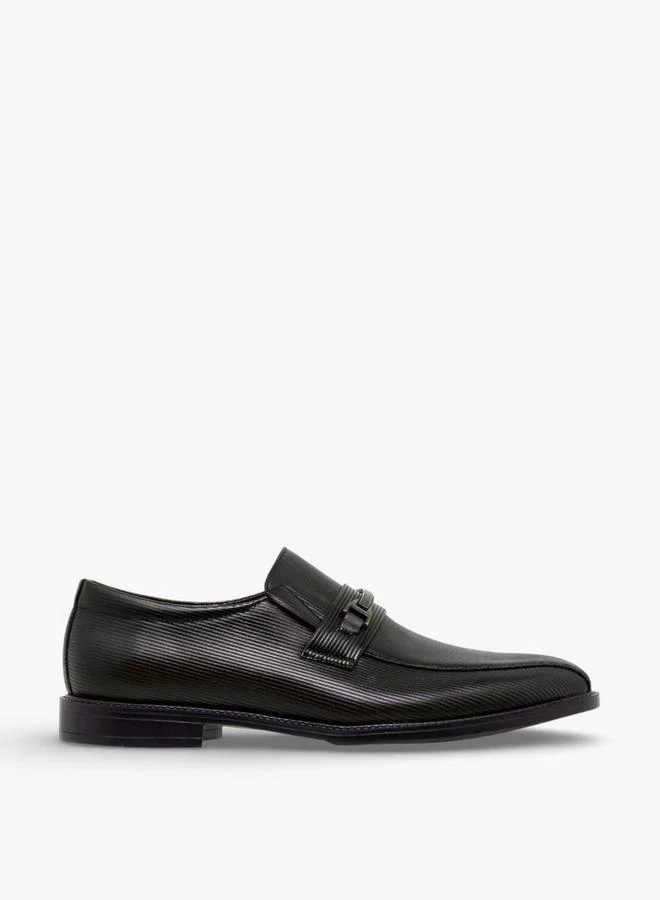 LBL By Shoexpress BLACK Men Ribbed Loafers for Men | Best Price UAE