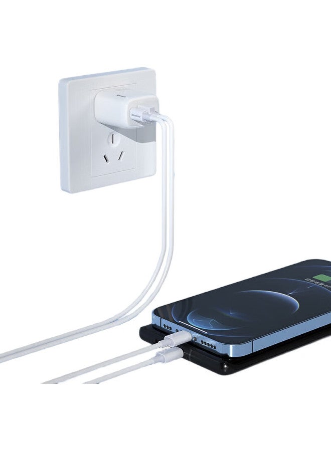 Newmine Apple Charger, Iphone 14 Charging Head, Pd20W Fast Charging Adapter, Compatible With Apple 15/14/13 Pro Max/Ipad Mini, Huawei Phones And Tablets, Type-C - Image 2