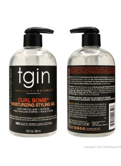 Tgin TGIN CURL BOMB MOISTURIZING STYLING GEL 13oz‏ 