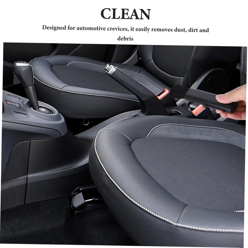 2pcs Car Cleaning Brush Kit Auto Detailing Brush Interior Duster Detailing Supplies Microfiber - Image 3