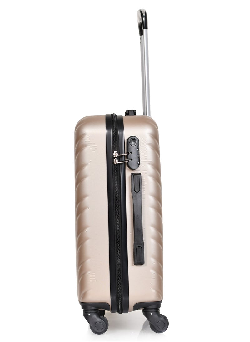 MORANO Morano Hard case luggage for Unisex ABS Lightweight 4 Double Wheeled Suitcase with Built- lock (Carry-On 20-Inch,  - Image 5