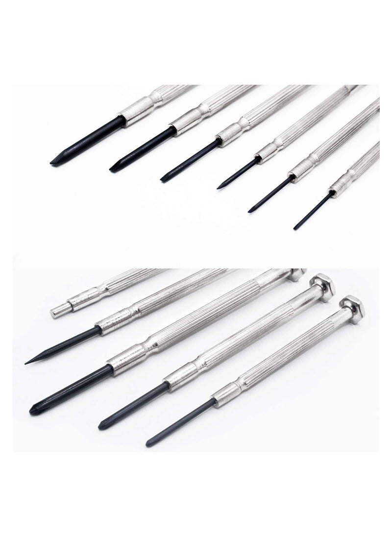 Y&D Mini Precision Screwdriver Set with Case, Small for Jewelry, Watch, iPhone, Toys, Computer, Eyeglass Repair, 11PCS  - Image 2