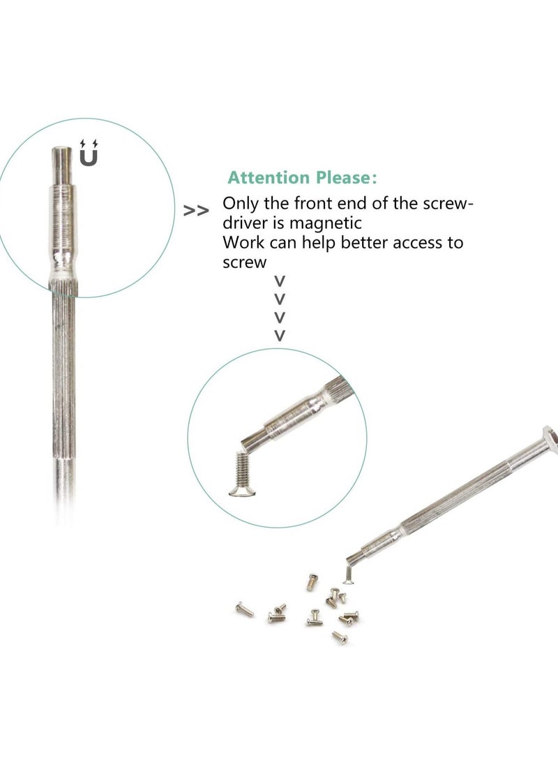 Y&D Mini Precision Screwdriver Set with Case, Small for Jewelry, Watch, iPhone, Toys, Computer, Eyeglass Repair, 11PCS  - Image 4