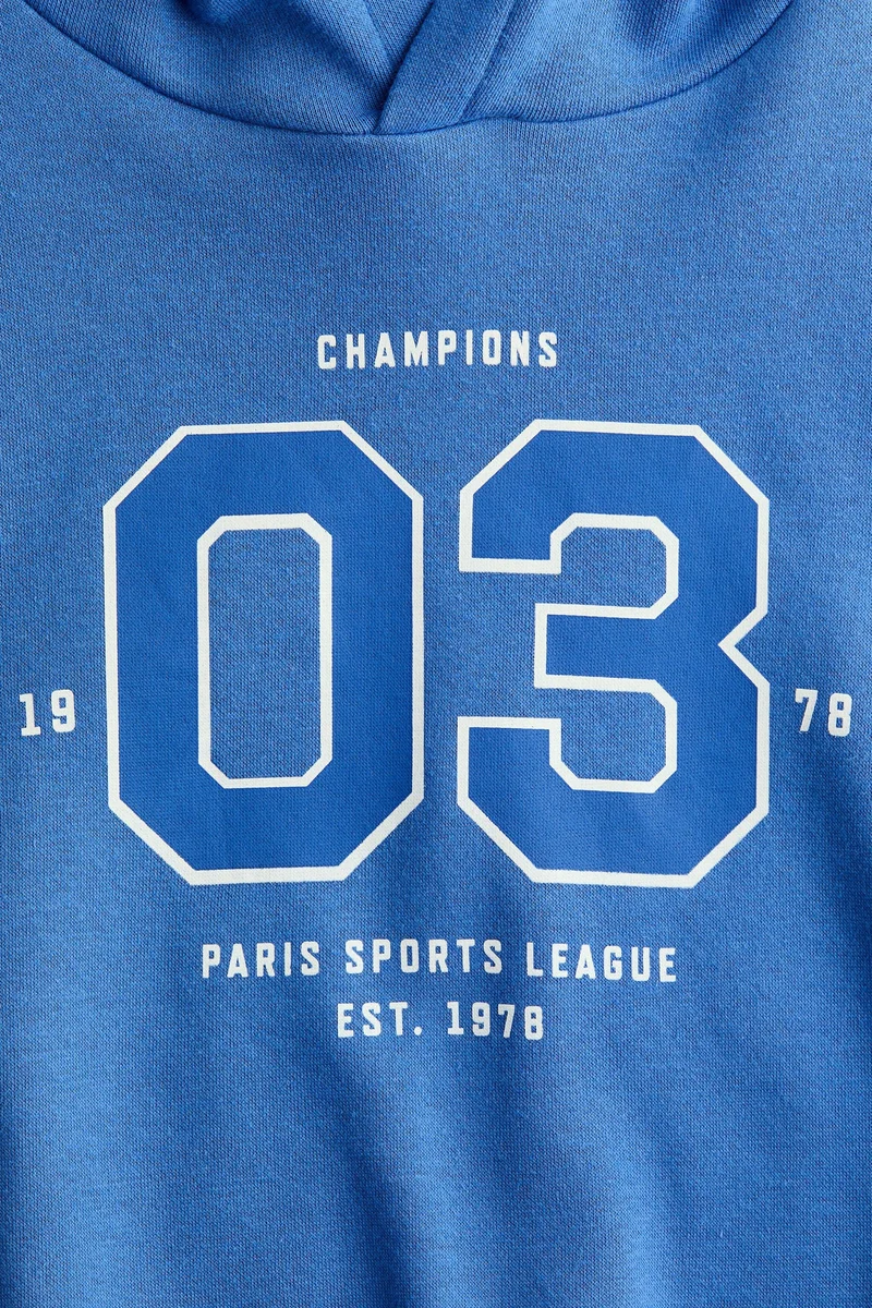 اتش اند ام هودي مزين بطبعة