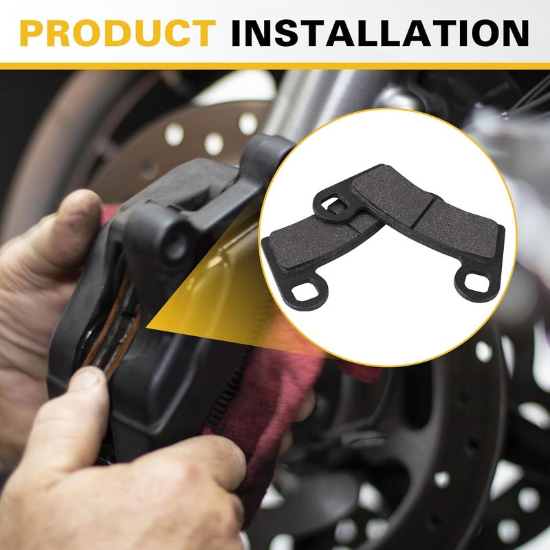 Slother Front and Rear Brake Pads for Polaris RZR - Image 5