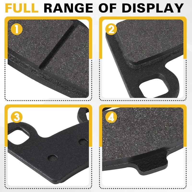 Slother Front and Rear Brake Pads for Polaris RZR - Image 3