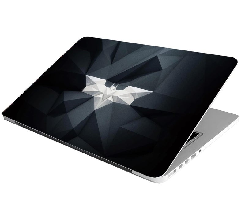 BAEYE Full Laptop Skin Stickers HD Quality Sticker for Laptops Upto 15.6" (Dustproof|Waterproof|Scratchproof|Reusable) - BE Batman WT FL - Image 2