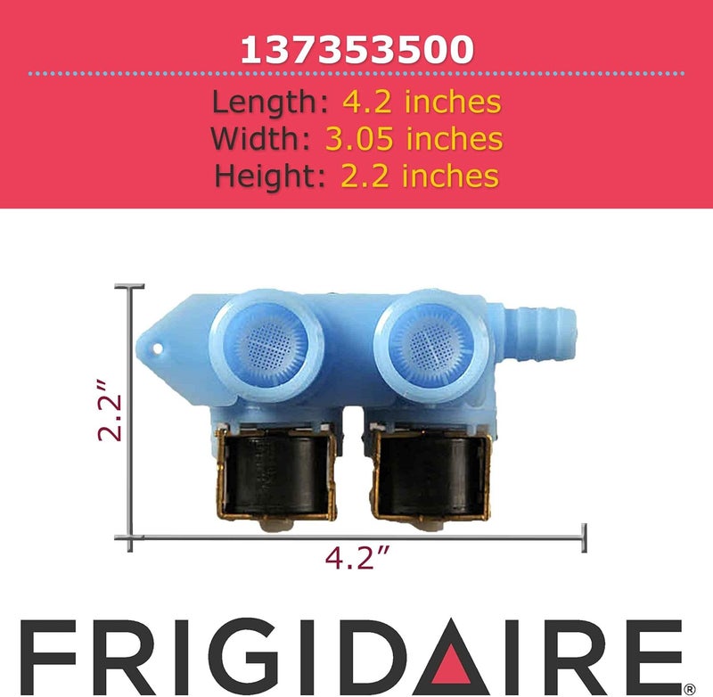 Frigidaire 137353500 Water Inlet Valve - Image 4