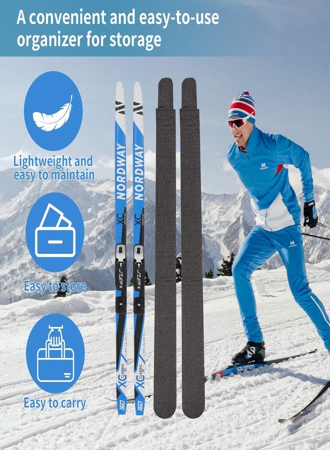 JRAIYBZ Snow Skis Protection Fabric Soft Sleeve Cover (M) - Image 2