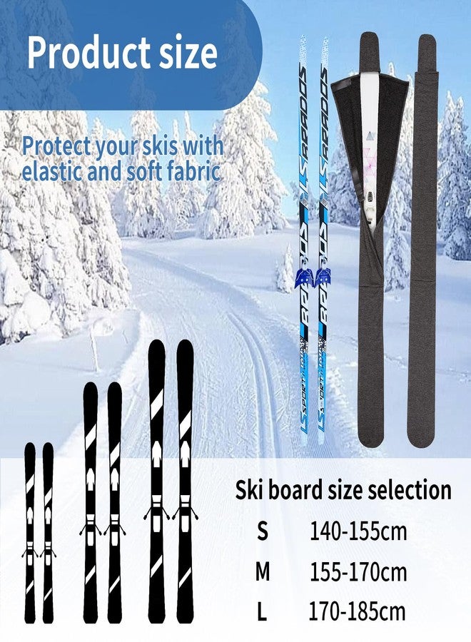 JRAIYBZ Snow Skis Protection Fabric Soft Sleeve Cover (M) - Image 5
