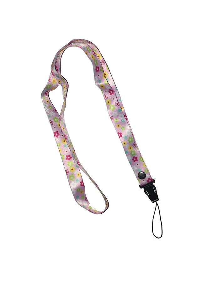 NIBEMINENT Flowers Printed Lanyard Multicolour