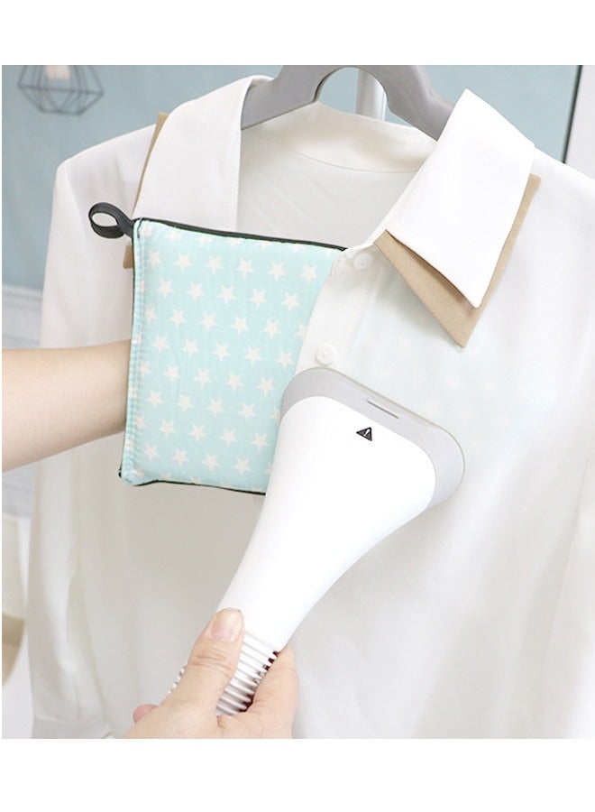 2 PCS Handheld Ironing Board, Handheld Ironing Pad, High Temperature Ironing Pad, Mini Handheld Ironing Board, Household Ironing Gloves (Pink and Green)  - Image 4