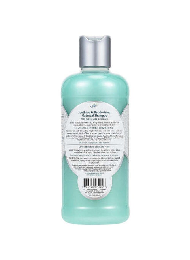 SynergyLabs Synergy Labs Veterinary Formula Solutions Skin-Soothing Deodorizing Oatmeal Shampoo 17 oz - 503 ml for Dogs and Cats - Image 3