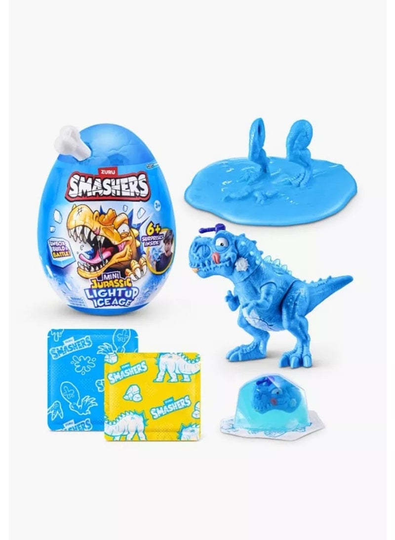 ZURU Smashers Dino Ice Age Surprise Egg Small with Mini Dinosaur & Hidden Surprises – Series 1 by ZURU - Image 2