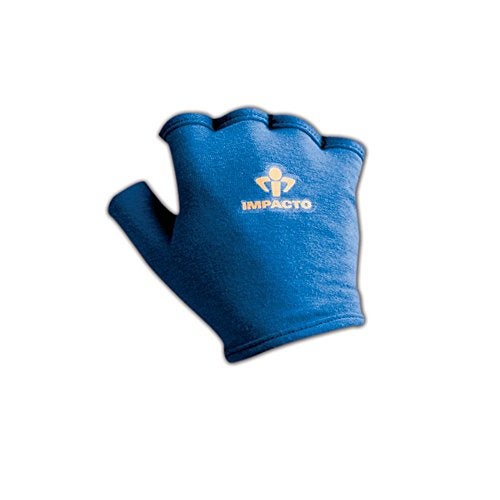 Impacto 501-00 L 50100 Anti-Impact Glove Liner with Padding, Large, Blue, Large - Image 3