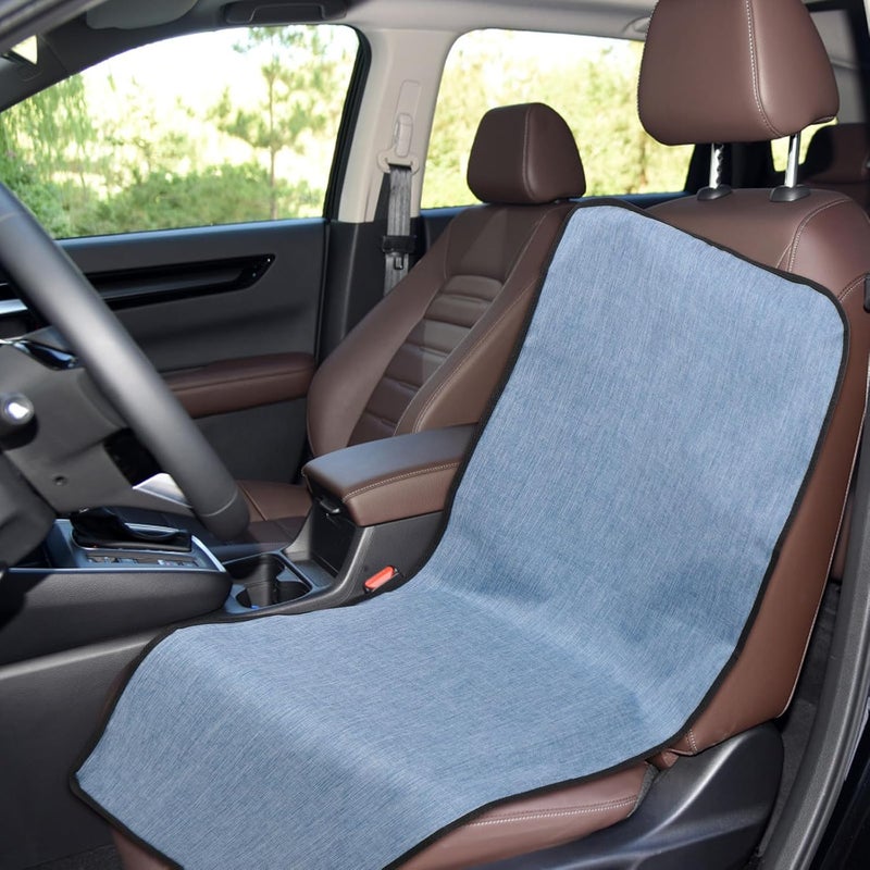 ARTIBETTER Pet Car Seat Cover for Dogs Waterproof Front Seat Protector Sturdy Light Blue Pad for Small Dogs Travel Accessories - Image 5