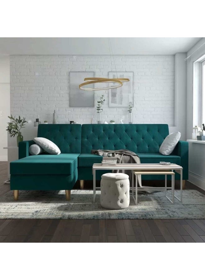 KUSTOMDECO Kustom Deco 2-Piece Corner Sofa with Chaise – Modern L-Shaped Sectional Couch for Living Room, Customizable Fabric & Size – Comfortable, Stylish & Durable Seating - Image 5