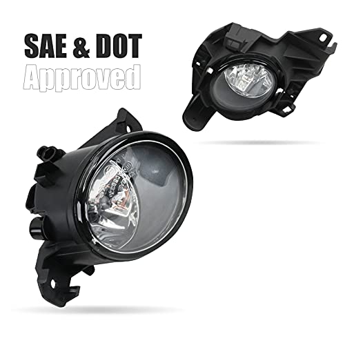 DLAA مصابيح ضباب DLAA لسيارة نيسان باثفايندر 2013 2014 2015 2016 مصابيح ضباب أمامية تصميم سيارة مع مفتاح - 1 زوج - Image 4