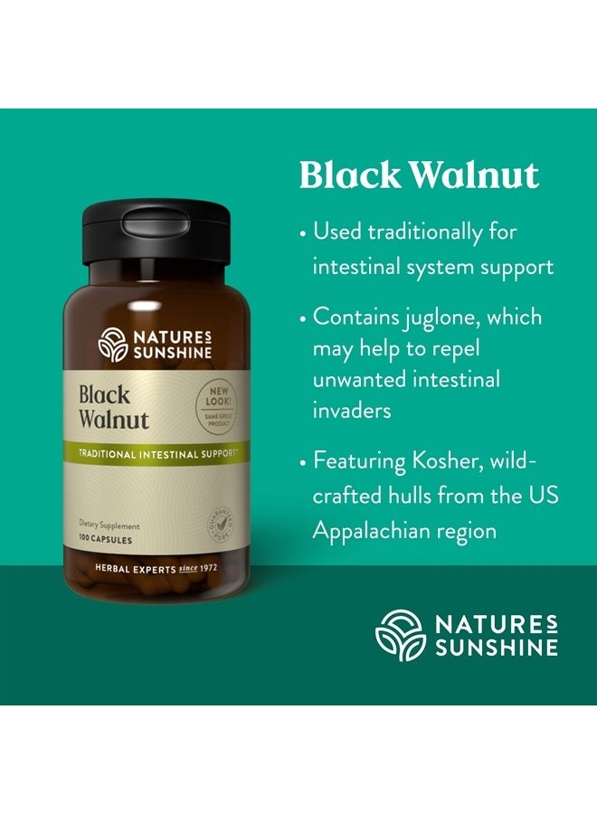 NATURE'S SUNSHINE Black Walnut 100 Capsules - Image 4