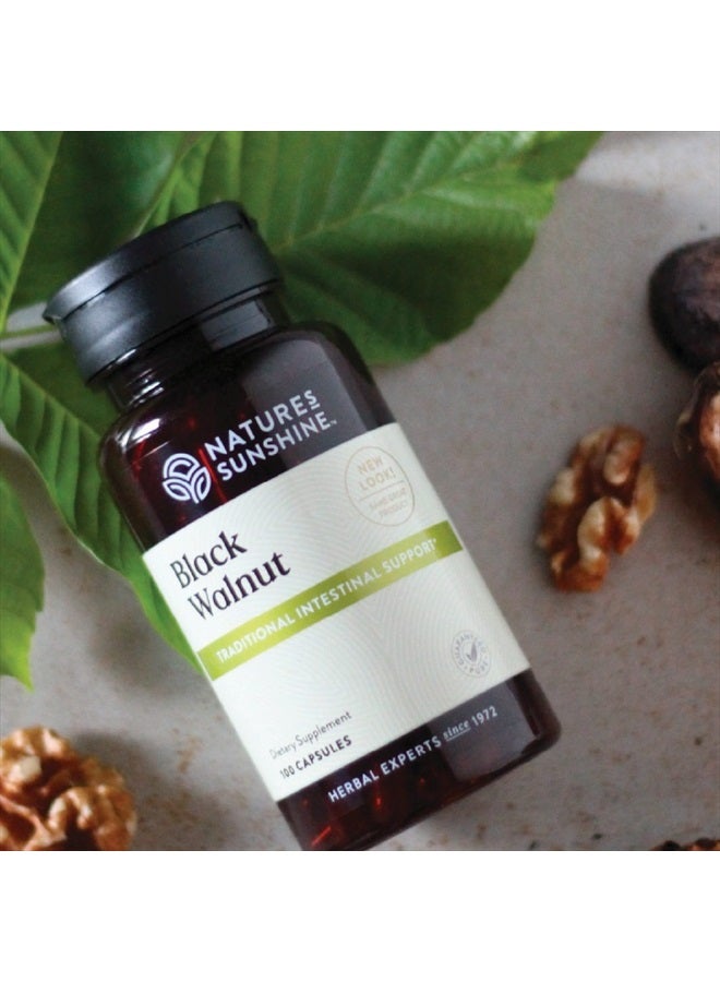 NATURE'S SUNSHINE Black Walnut 100 Capsules - Image 2