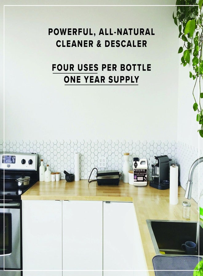 Tillbrook Coffee Machine Descaler - 1 YEAR SUPPLY Concentrated Descaler for Keurig - 16oz Coffee Maker Cleaner for Breville, Nespresso, Delonghi, Espresso Machine - 4 Uses - Safe, Natural, Effective - Image 4