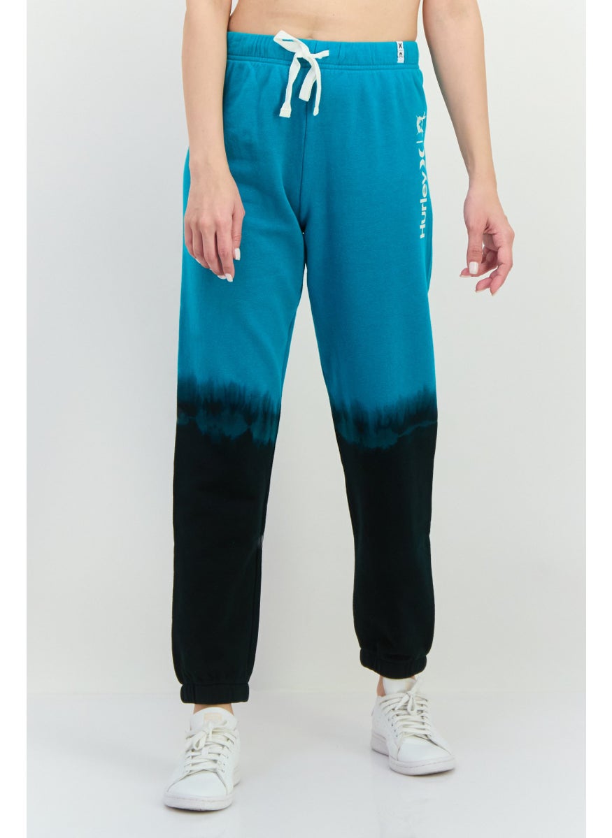 Hurley Women Sportswear Fit Outdoor Jogger Pants, Teal Green  - Image 1